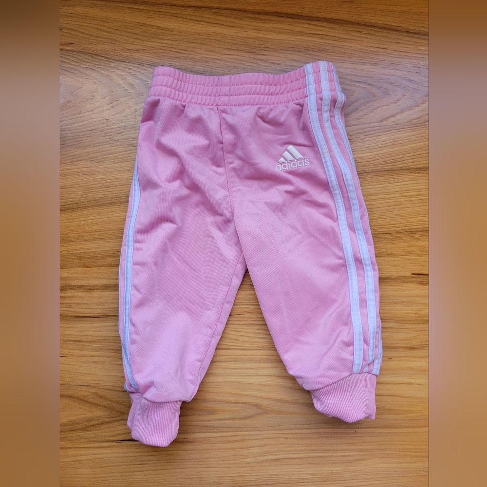Adidas Kids Pink Track Pants